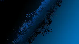 Scratched Effect On Black And Blue Background Wallpaper