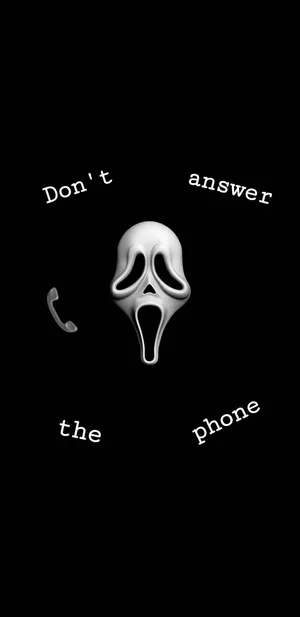 Scream Dont Answer The Phone Aesthetic Wallpaper