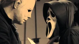 Scream Ghostface And Michael Myers Wallpaper