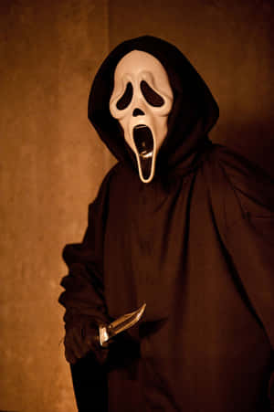 Scream Movie Ghostface Costume Wallpaper