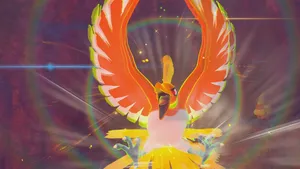 Screaming Ho-oh Wallpaper