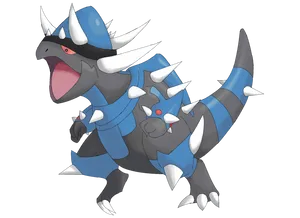 Screaming Rampardos Wallpaper