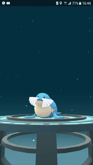 Screenshot Of Sealeo On Pokémon Go Wallpaper