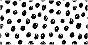 Scribble Black Dot Iphone Wallpaper