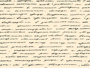 Script Short-hand Writing Style Wallpaper