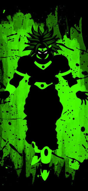 Scroll With Ease On The Smooth Broly Iphone Display Wallpaper