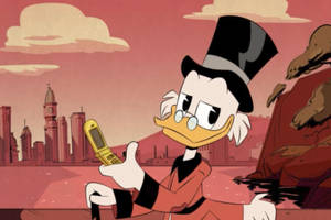 Scrooge Mcduck Cellphone Wallpaper