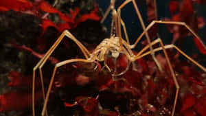 Sea Spiderin Aquatic Habitat Wallpaper