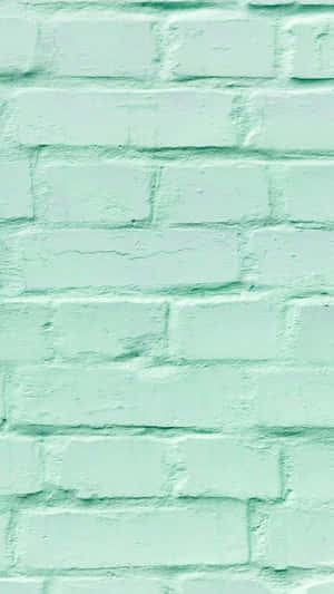 Seafoam Green Waves Abstract Wallpaper