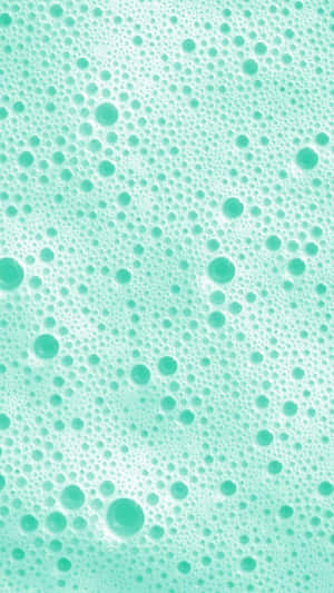 Seafoam Green Wavy Texture Abstract Wallpaper Wallpaper
