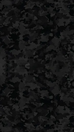Seamless Camouflage Aesthetic Black Pattern Wallpaper