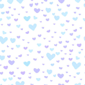 Seamless Red Heart Pattern Wallpaper