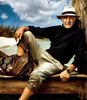 Sean Connery For Louis Vuitton Wallpaper