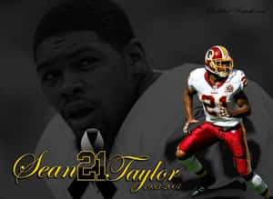 Sean Taylor In Action Wallpaper