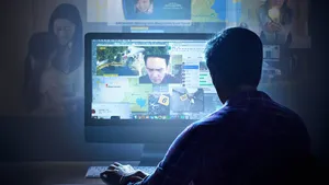 Searching The Internet Wallpaper