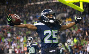 Seattle Seahawks Cornerback Sherman Wallpaper