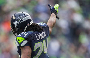 Seattle Seahawks Lynch 24 Wallpaper