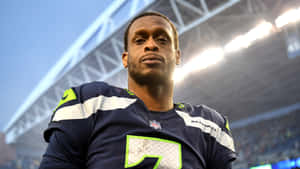 Seattle Seahawks Quarterback Portrait Wallpaper