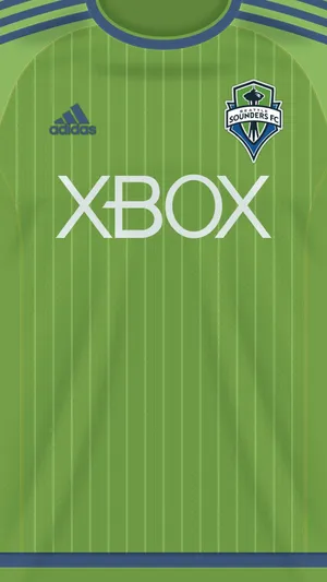Seattle Sounders Fc Adidas Xbox Jersey Wallpaper