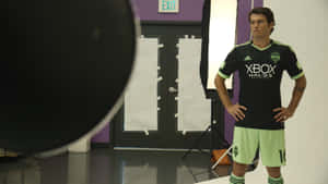 Seattle Sounders Fc Defender Alex Roldan Wallpaper