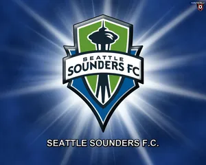 Seattle Sounders Fc Football Team Logo Wallpaper