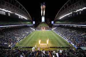 Seattle Sounders Fc Lumen Field Arena Wallpaper