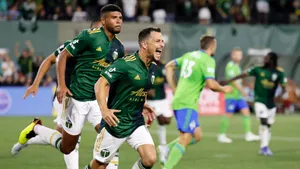 Sebastian Blanco Celebrating With Teammates Wallpaper