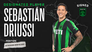 Sebastian Driussi Austin F.c. Poster Wallpaper