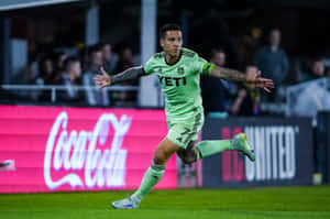 Sebastian Driussi Mint Green Away Jersey Wallpaper