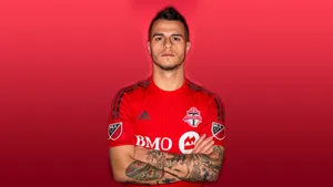 Sebastian Giovinco In Action, Toronto Fc's No.10 Star Player Wallpaper