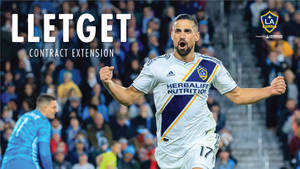 Sebastian Lletget La Galaxy Contract Extension Wallpaper