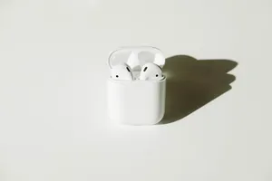 Second Gen White Airpods Wallpaper
