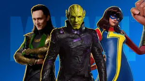 Secret Invasion - Heroes And Villains Unite Wallpaper