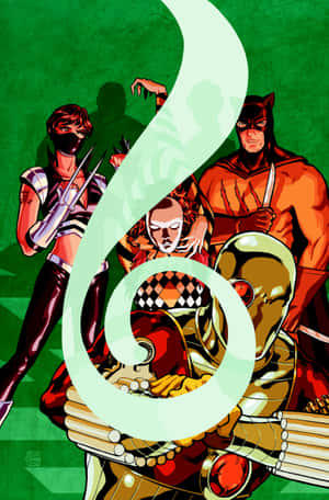 Secret Six Comic Cover Art Wallpaper