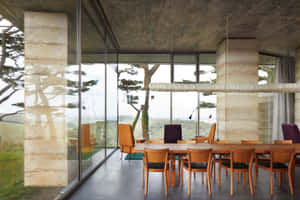 Secular Retreat Interior Design Wallpaper