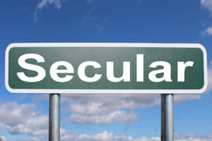 Secular Street Sign Wallpaper