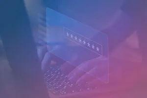 Secure Password Entry Concept Wallpaper