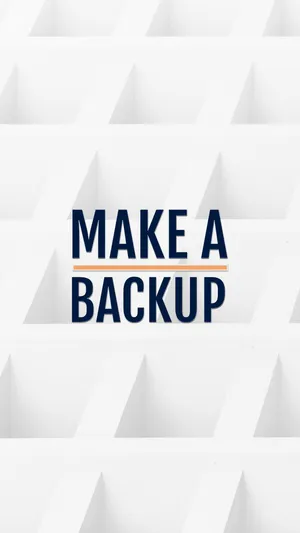 Securely Backup Your Data Wallpaper