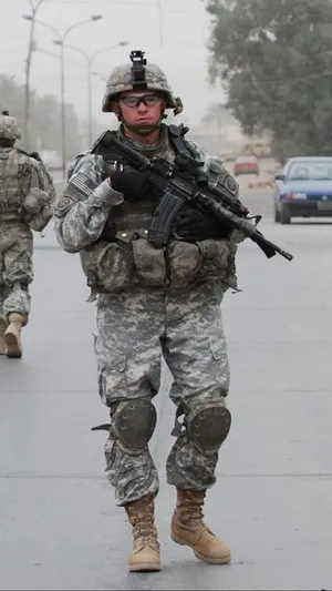 Security Soldier Duty Armed Forces Wallpaper