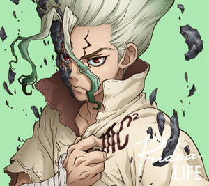 Sedate Dr Stone Senku Wallpaper