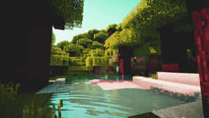 See And Create Beautiful Worlds With Minecraft Shaders Wallpaper