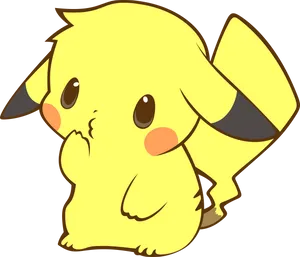 See How Cute Baby Pikachu Is! Wallpaper