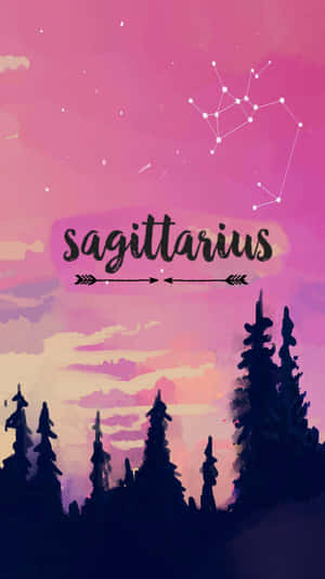 Seek Truth And Insight - Sagittarius Aesthetic Wallpaper