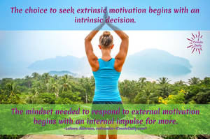 Seeking Intrinsic And Extrinsic Motivation Wallpaper