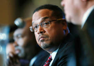 Selective Focus Image Of Keith Ellison Wallpaper