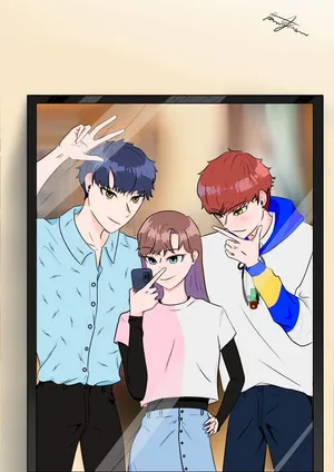 Selfie Trio Matching Pfp For Friends Wallpaper