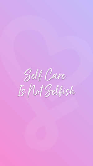 Selfish Pink Phone Wallpaper