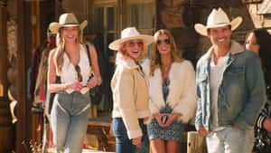 Selling Sunset Cast Western Style Wallpaper