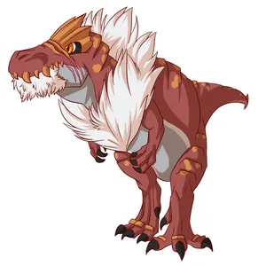 Semi-realistic Tyrantrum Wallpaper