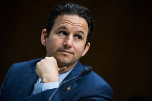 Senator Brian Schatz Glances Sideways Wallpaper